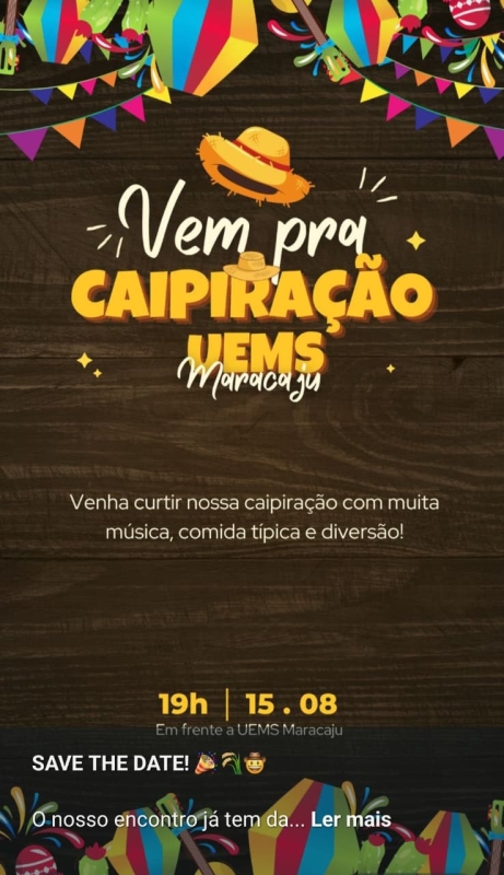 Evento caipiracao-uems