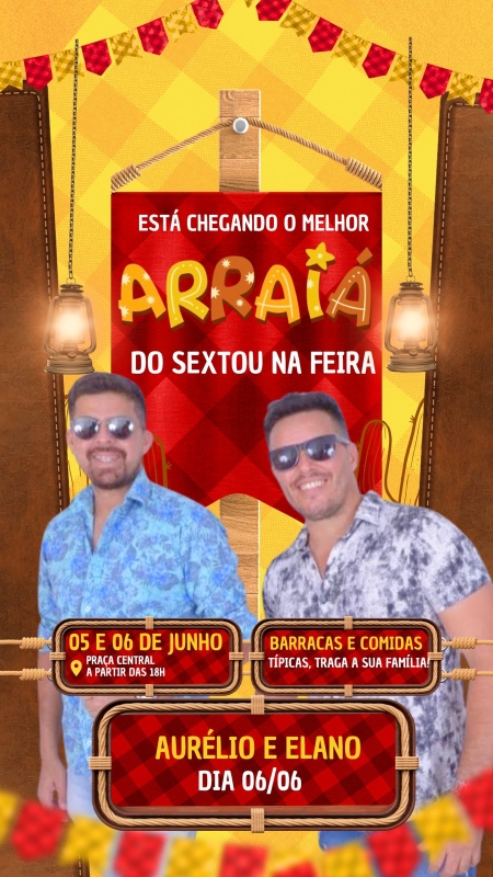Evento arraia-do-sextou-na-feira